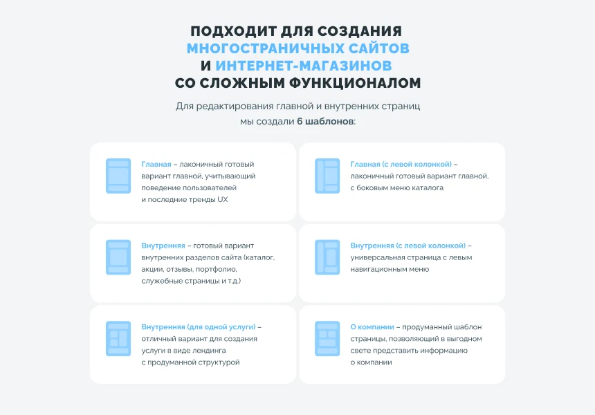 INTEC Конструктор сайтов - визуальный редактор структуры и дизайна — 4