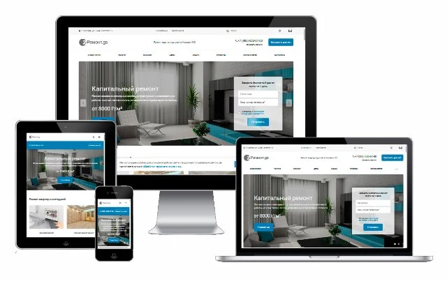 Remont.GS - 2.0 apartment renovation website — 1