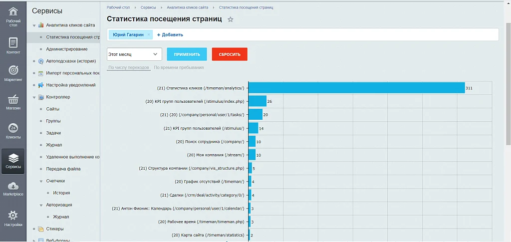 Website Click Analytics — 5